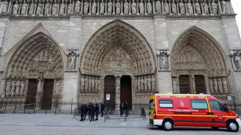 Suicidio choc a Notre Dame 