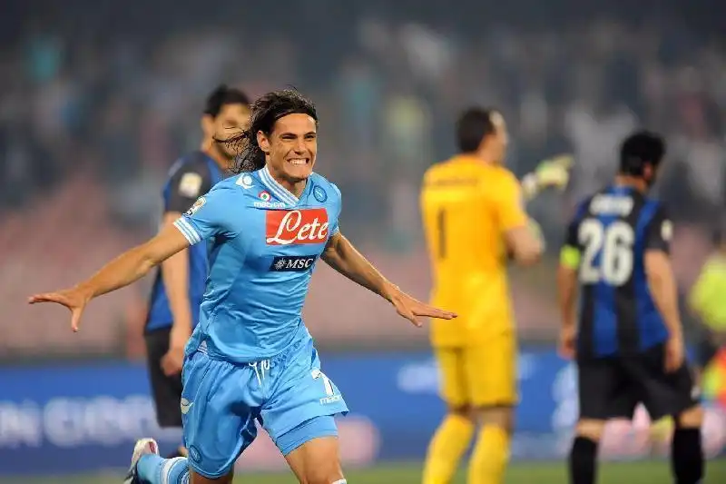 LA TRIPLETTA DI CAVANI ALLINTER 