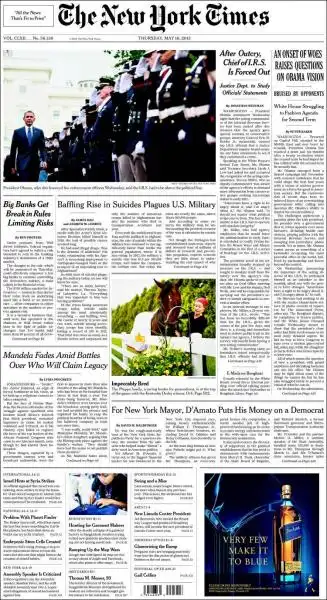 THE NEW YORK TIMES 