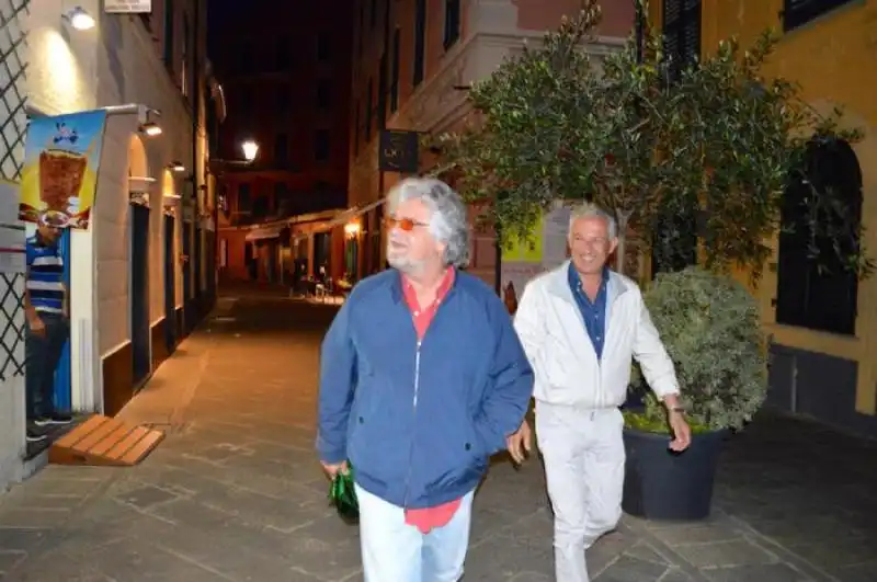 Grillo si regala ostriche a ristorante Santa Margherita d a ecc c c efe a e da 