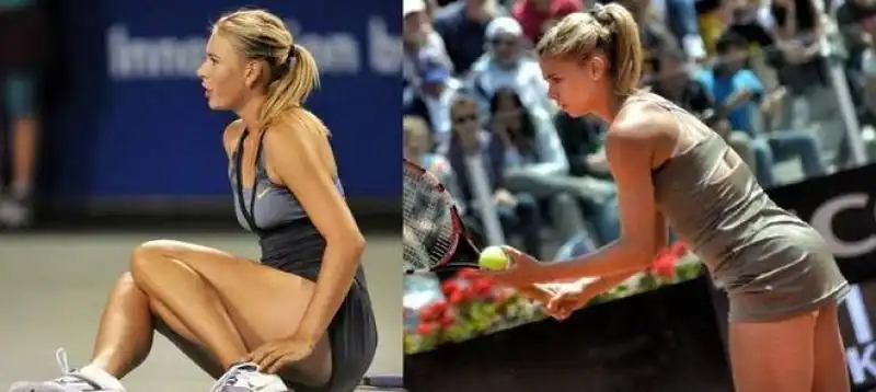 CAMILLA GIORGI E MARIA SHARAPOVA 