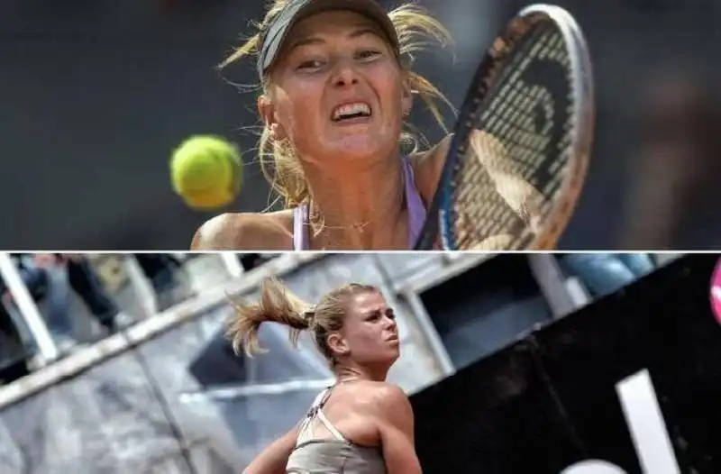 CAMILLA GIORGI E MARIA SHARAPOVA 