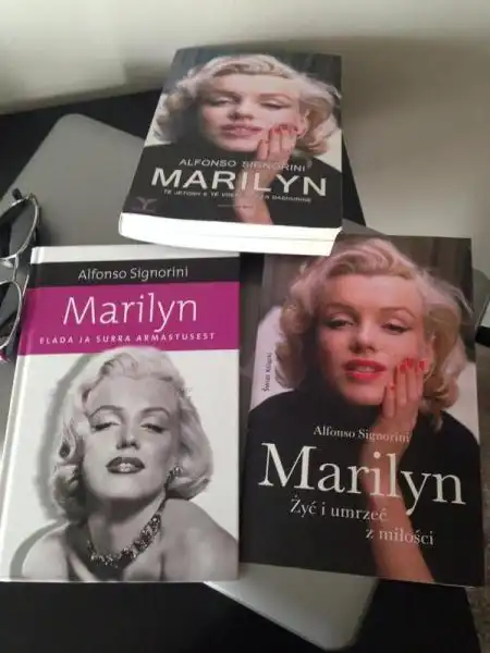 ALFONSO SIGNORINI E LE FOTO DEL SUO LIBRO SU MARILYN 