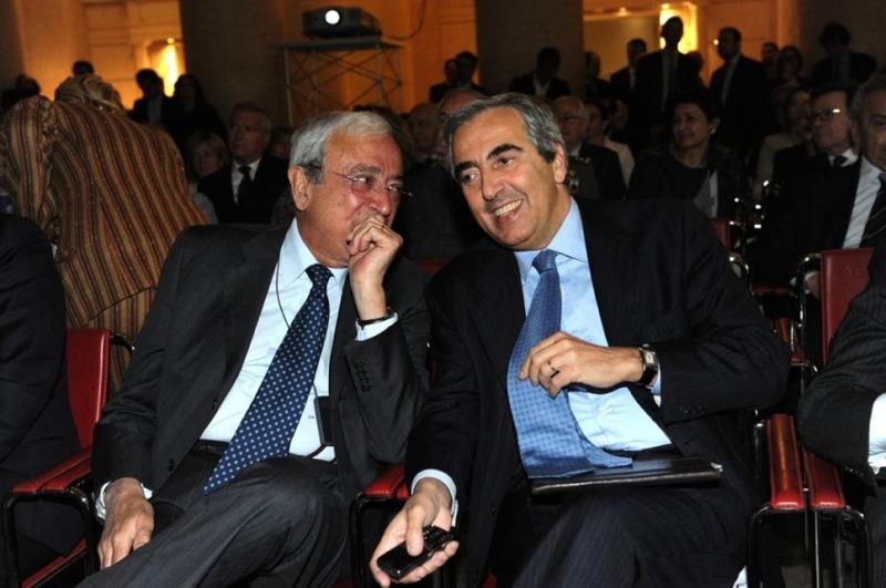 Antonio Martino e Maurizio Gasparri