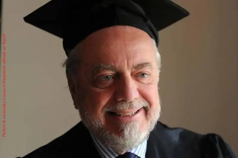 aurelio de laurentiis laurea ad honorem 