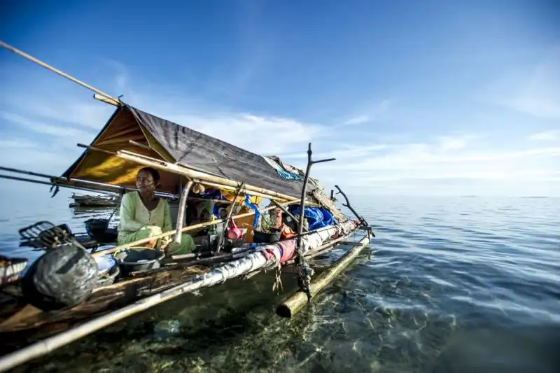 I Bajau vivono in barca 