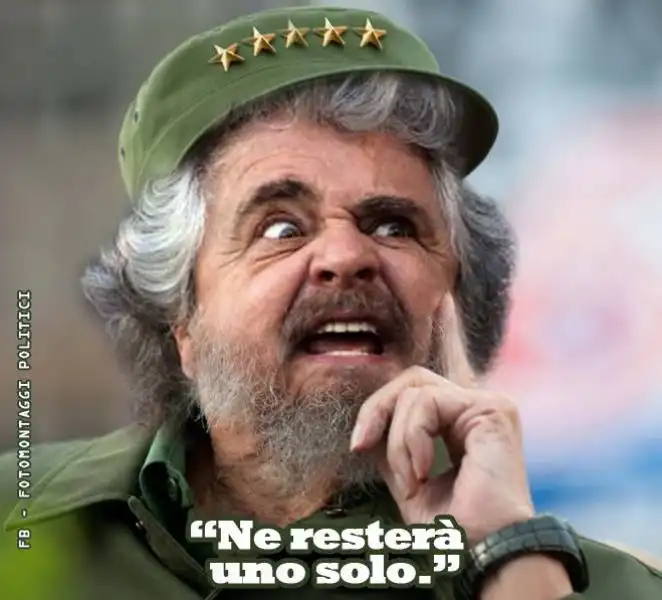 BEPPE GRILLO VERSIONE FIDEL 