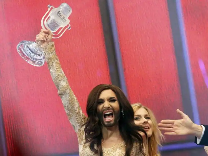 Conchita vince l Eurovision Song Contest 