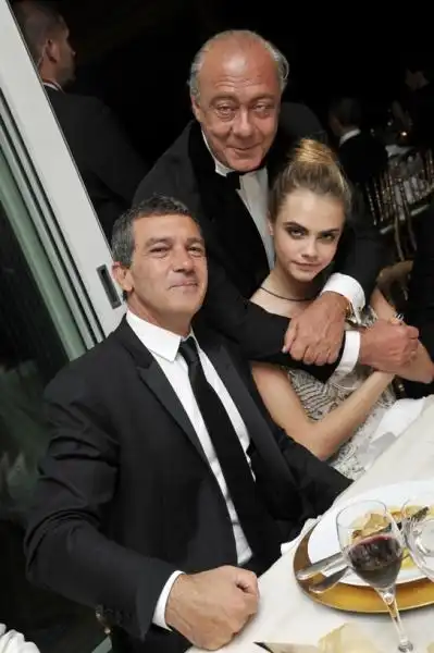 deGRISOGONO party Banderas Delevingne Gruosi 