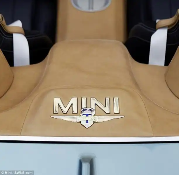 Design interno della Mini Superleggera 