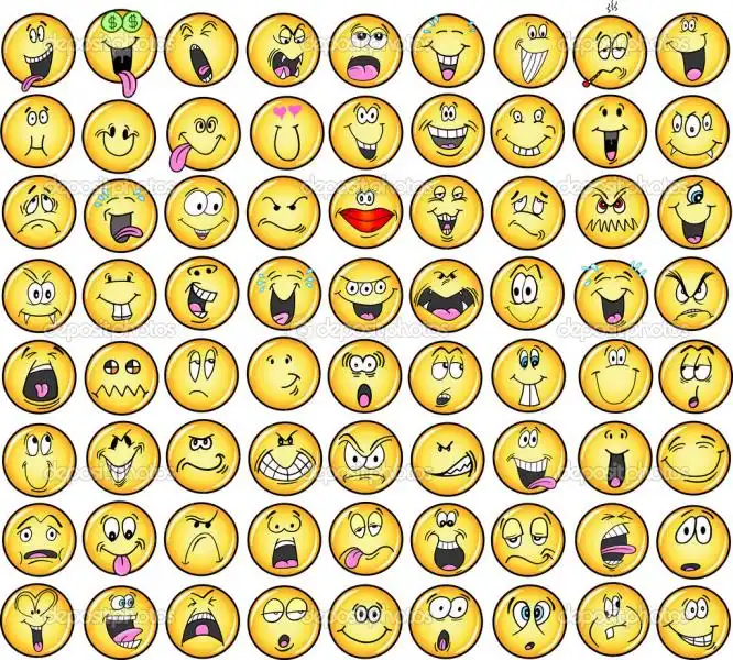 EMOTICON depositphotos Emoticons emotion Icon Vectors 