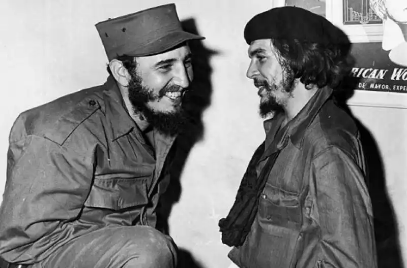 fidel castro e il che guevara 