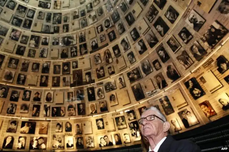 Figlio di Bartali in visita al Memoriale Olocausto di Israele 