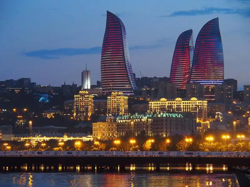 Flame Towers a Baku 