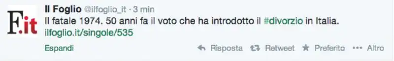 il foglio sbaglia gli anni dal divorzio 