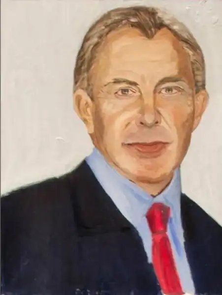 GEORGE W BUSH - RITRATTO DI TONY BLAIR