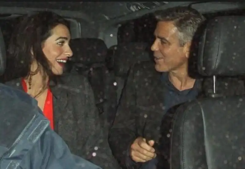 GEORGE CLOONEY E AMAL ALAMUDDIN 