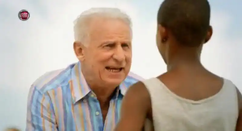 GIOVANNI TRAPATTONI NELLO SPOT FIAT 