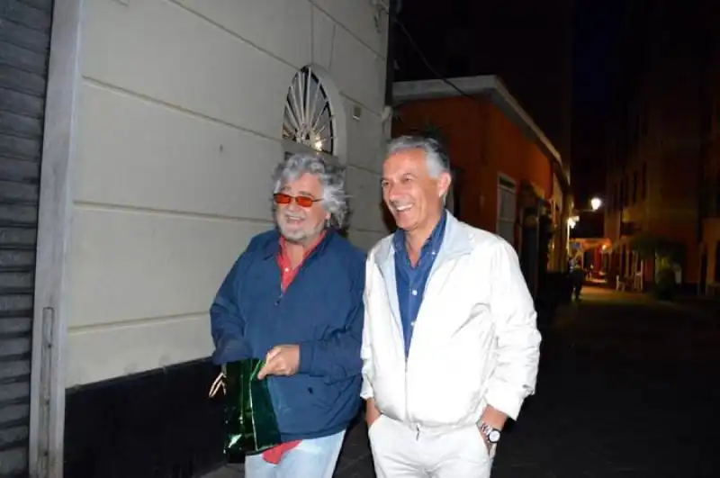 Grillo si regala ostriche a ristorante Santa Margherita 