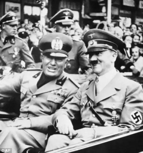 Hitler e Mussolini 