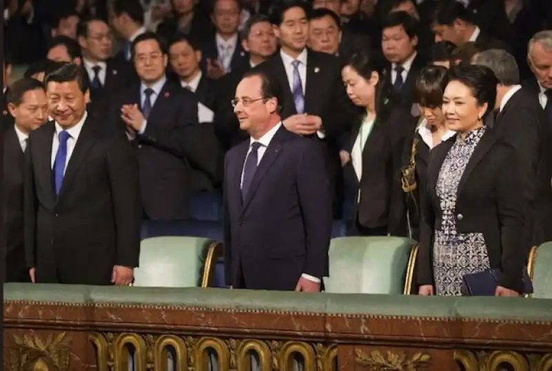 Xi jinping Hollande 