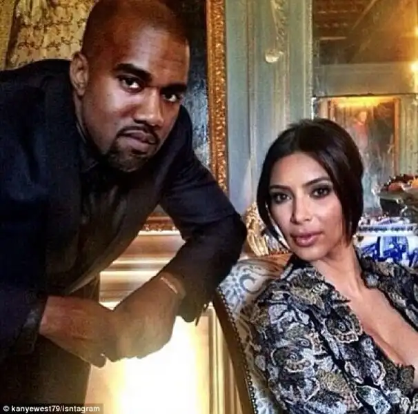 Kim e Kayne a Parigi 