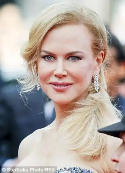 La Kidman mercoledi scorso a Cannes 