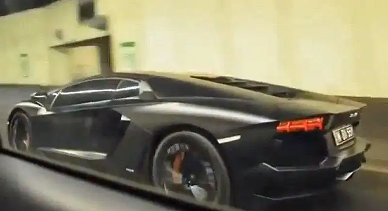 Lamborghini Aventador di Ronaldo 