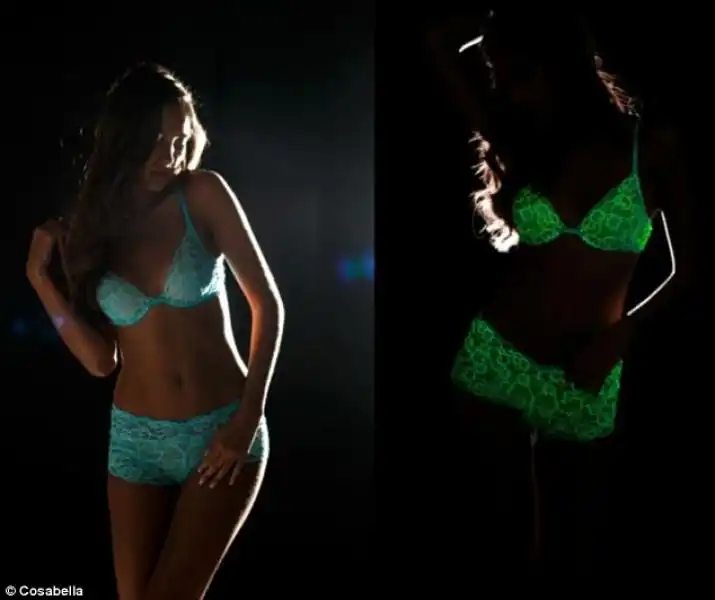 La lingerie fluo di Cosabella 