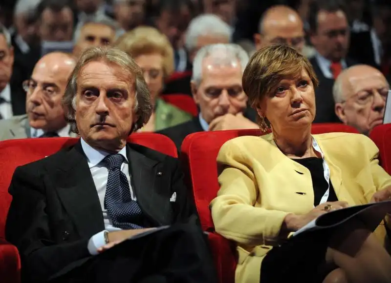 LUCA DI MONTEZEMOLO E LINDA LANZILLOTTA 