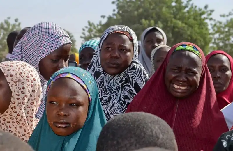 Madri delle nigeriane rapite da Boko Haram 