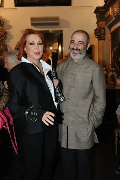 Marina Ripa di Meana e Carlo Spallino Centonze 