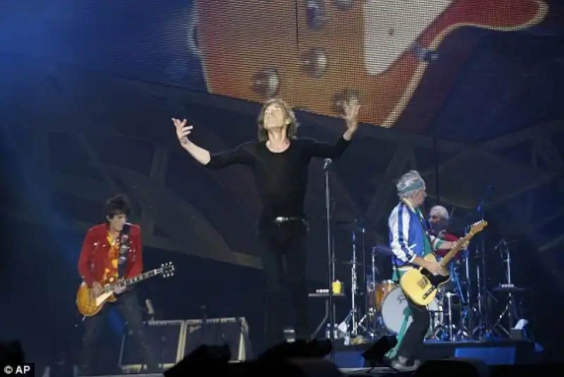 MICK JAGGER E IL CONCERTO DEI ROLLING STONES A OSLO 