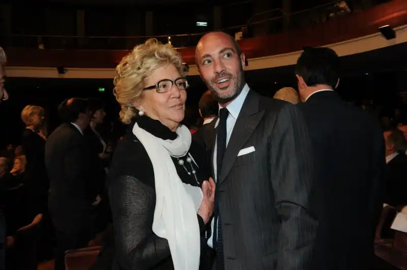 Nicola Maccanico con la mamma Marina 