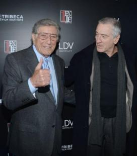 ROBERT DE NIRO E TONY BENNETT