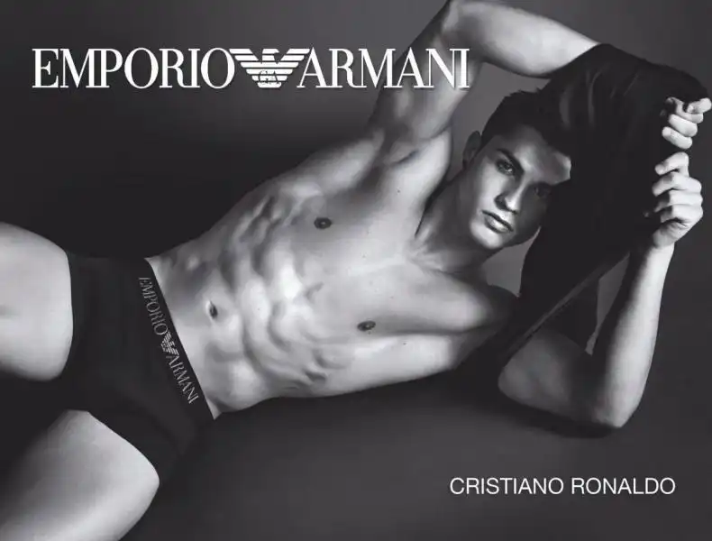 Ronaldo per Armani 