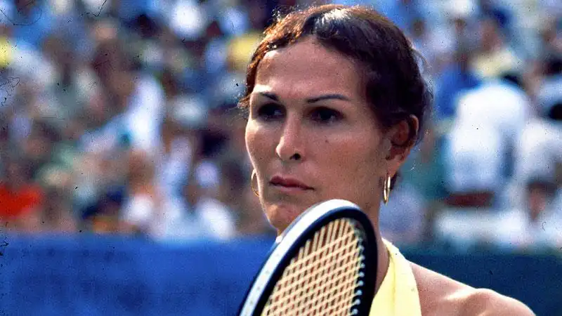 La tennista Renee Richards 