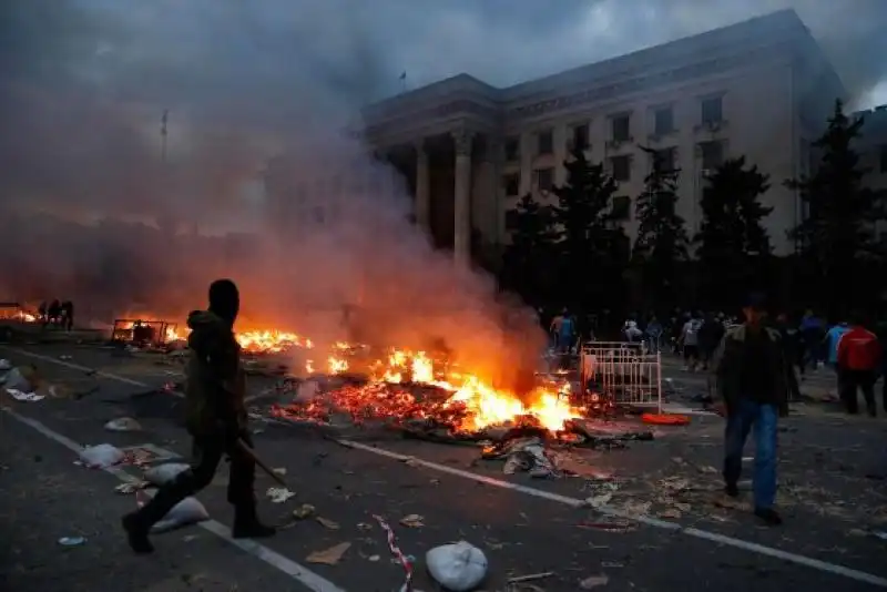 UCRAINA SCONTRI A ODESSA 