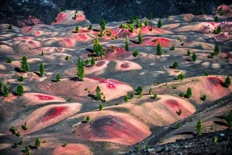 #20 painted dunes, lassen volcanic national park, usa