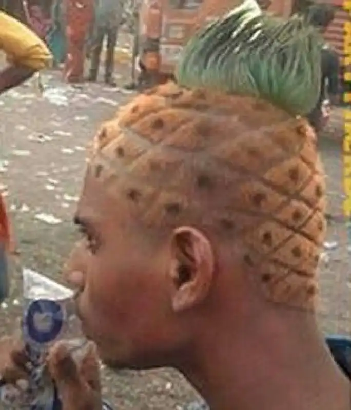 ananas haircut