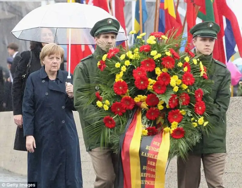 angela merkel a dachau