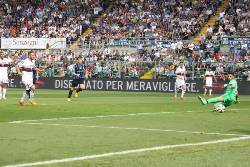 atalanta genoa 1 4, il gol di bertolacci