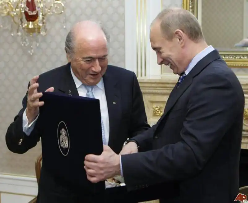 blatter  putin 