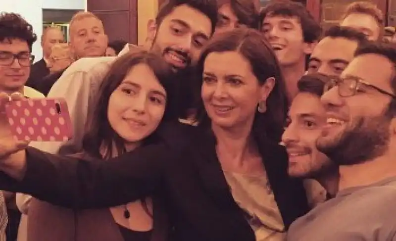 boldrini selfie in argentina