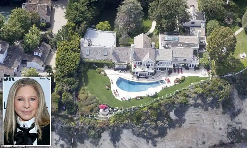 casa di barbra streisand a malibu