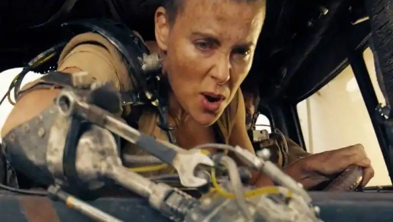 charlize theron in fury road