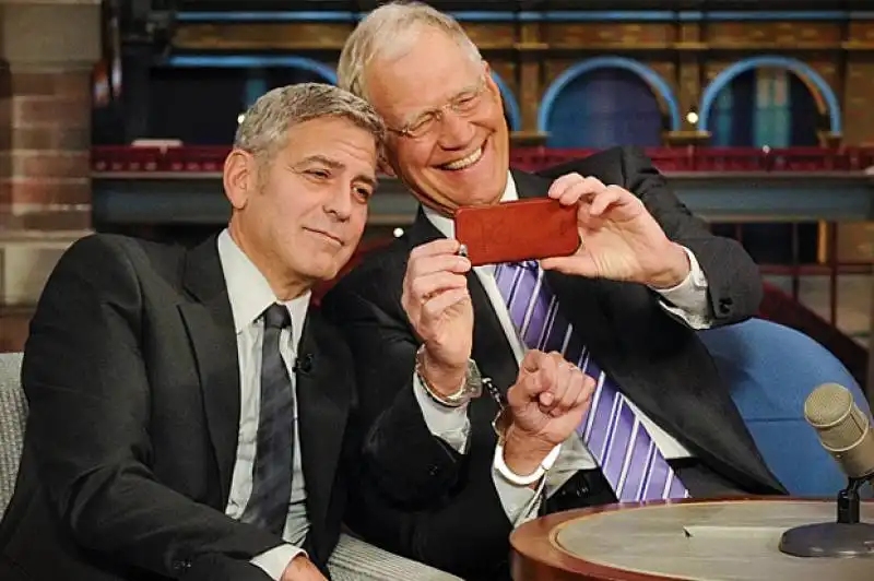 clooney da letterman