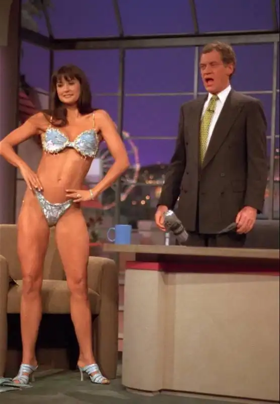 demi moore david letterman 1995