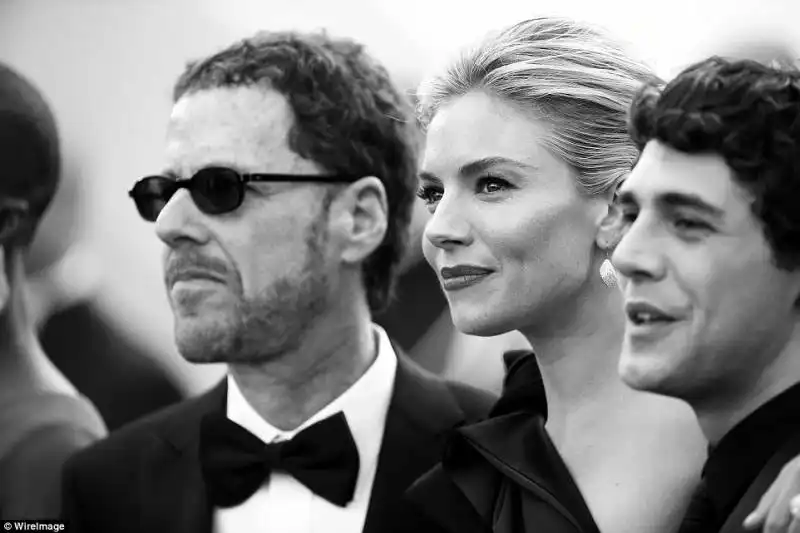 ethan coen, sienna miller e sulla destra xavier dolan