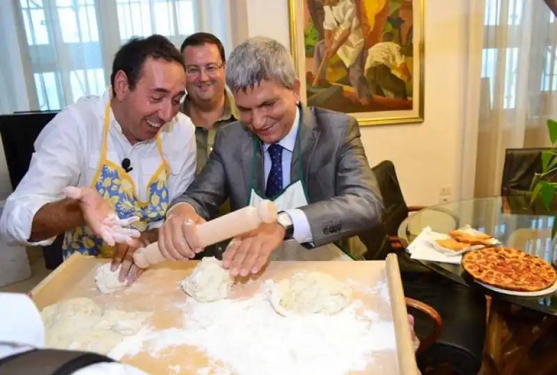 FABIO E MINGO CON VENDOLA